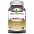 Amazing Nutrition Brewer's Yeast 1500mg 500 Tablets Non-GMO Gluten Free ...
