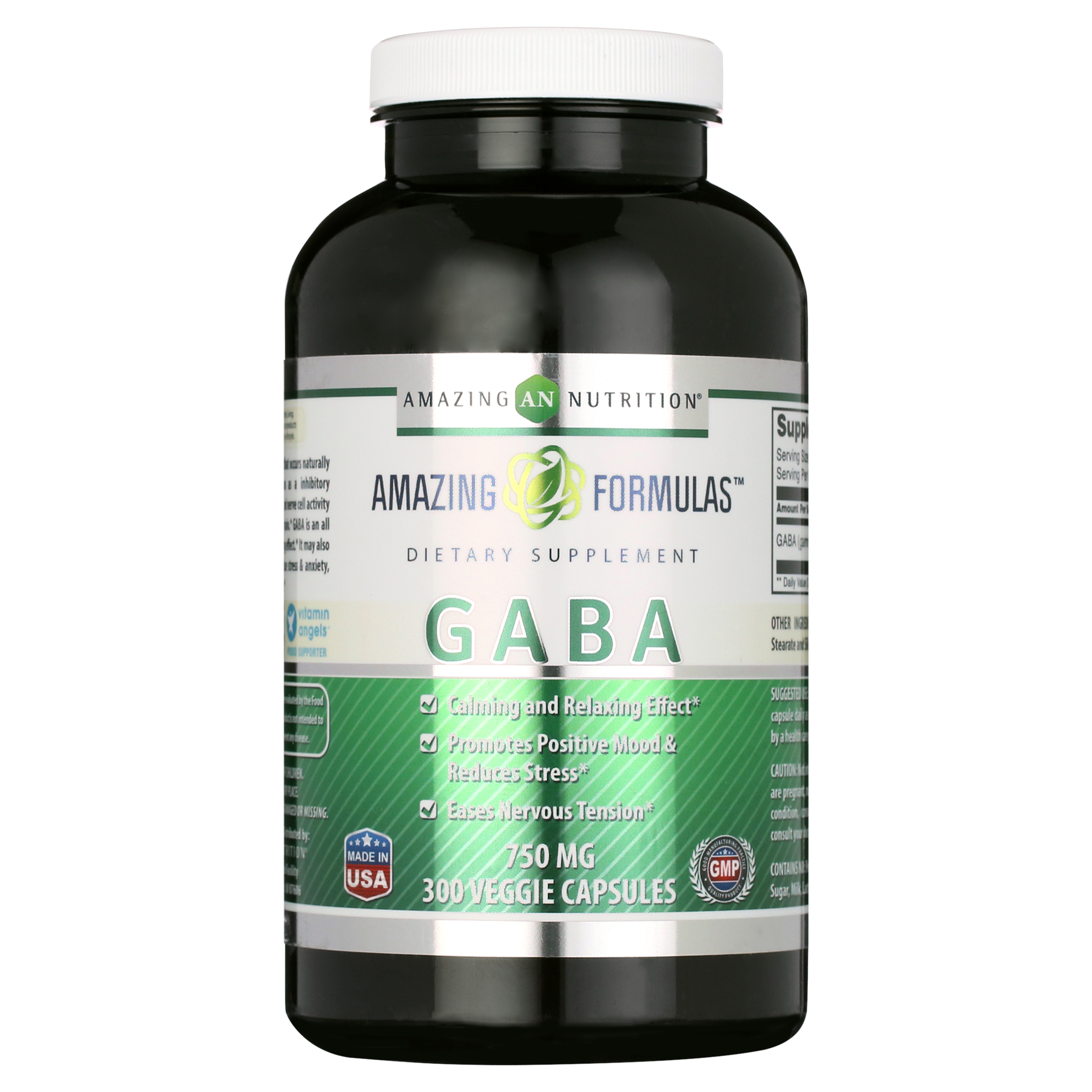 Source Naturals GABA 750 MG 180 Capsules