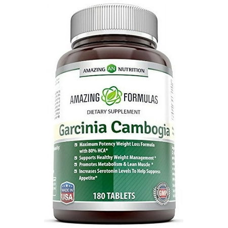 Amazing Formulas Garcinia Cambogia 1500 Mg 180 Capsules