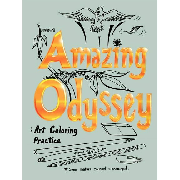 Amazing Odyssey: Art Coloring Practice, (Paperback)
