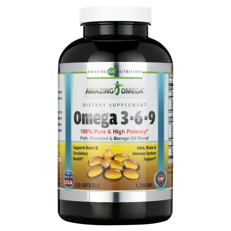 Omega 3,6,9 Fish Oil Capsules