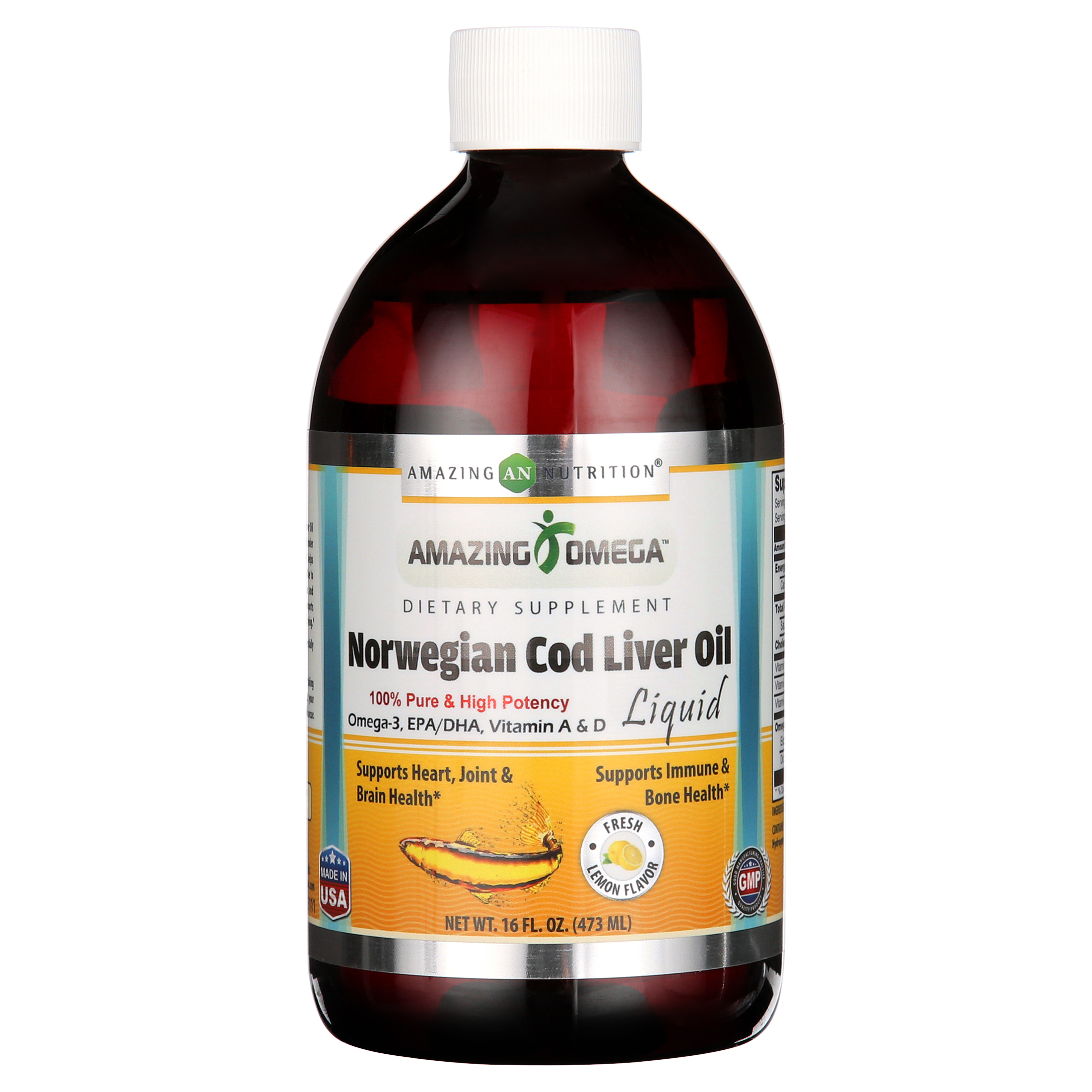 Carlson Cod Liver Oil Gems, 100ct