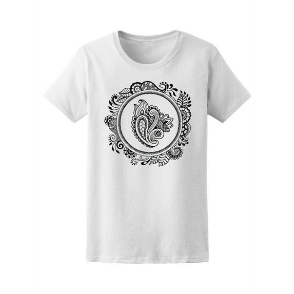 Amazing Paisley Boho Ornament Tee Women's -Image by Shutterstock
