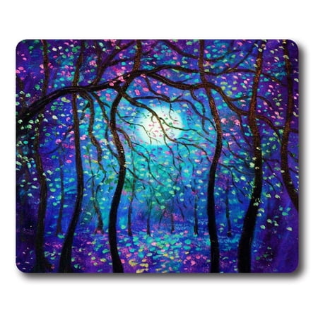 Amazing Purple Tree Mouse pads Gaming Mouse Pad 9.84x7.87 inches