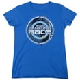 thumbnail image 1 of Amazing Race Around The Globe Women's T-Shirt Royal Blue, 1 of 1