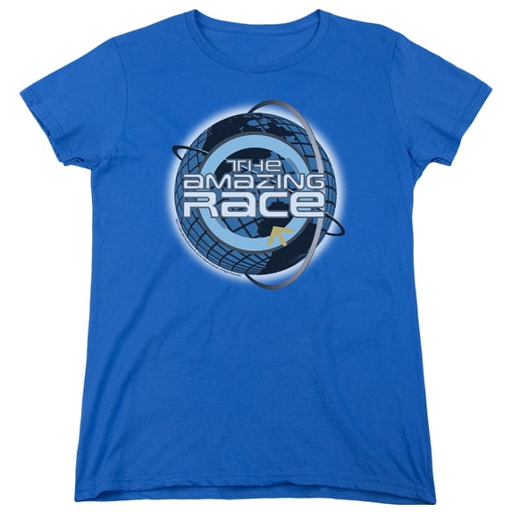 Amazing Race Around The Globe Women's T-Shirt Royal Blue