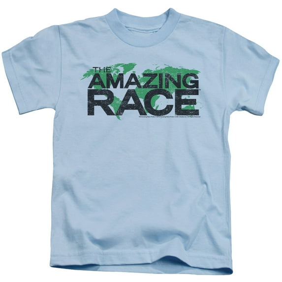 Amazing Race Race World Youth 18/1 T-Shirt Light Blue