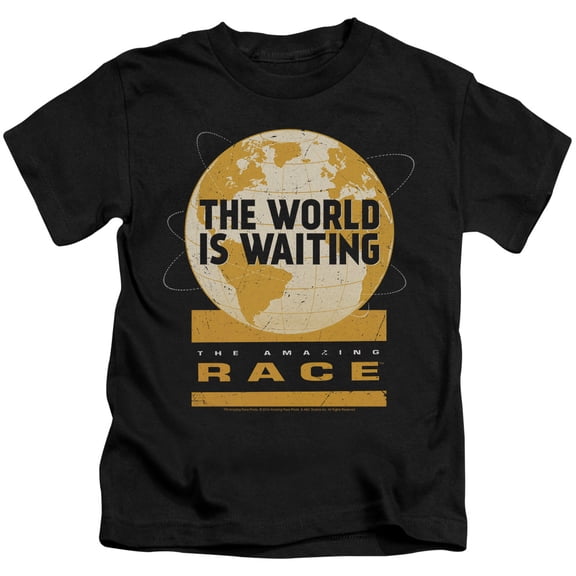 Amazing Race Waiting World Youth 18/1 T-Shirt Black