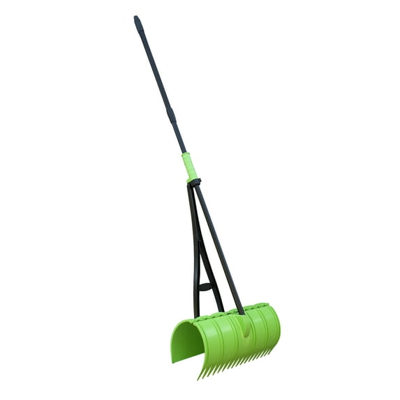 Amazing Rake, 3-in-1 Lightweight Ergonomic Yard Tool, Green, Rakes ...