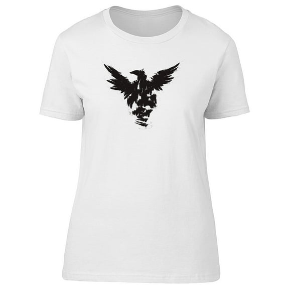 Amazing Raven Sketch T-Shirt Men -Image by Shutterstock, Male Medium