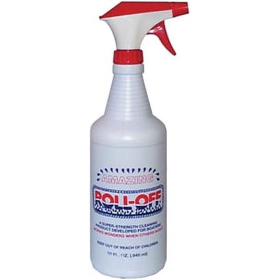Amazing Roll-Off 1 qt Roll-off Automotive Cleaner, 32 oz, clear biodegradable spray bottle for vehicles