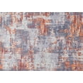 thumbnail image 1 of Amazing Rugs, LLC. "Zara Contemporary" Washable Super Soft Area Rug with Abstract Design Blue/Gray/Yellow 3' x 5' Abstract 0.76 - 1 inch N/A 3' x 5', 1 of 11
