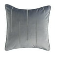 thumbnail image 1 of "Velvet" Double Diamond Striped Accent Pillow (18-in x 18-in), 1 of 5