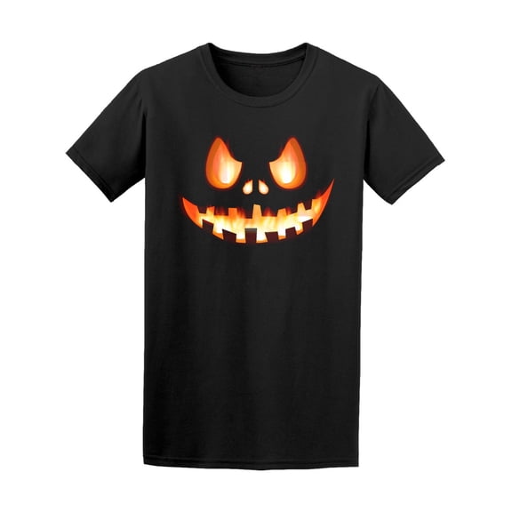 Amazing Scary Halloween Pumpkin T-Shirt Women -Image by Shutterstock, Female x-Large