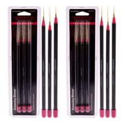 Amazing Shine Amazing Shine Professional 3 Piece Nail Art Brush Set - Pack of 2 , 3 Pc Nail Art
