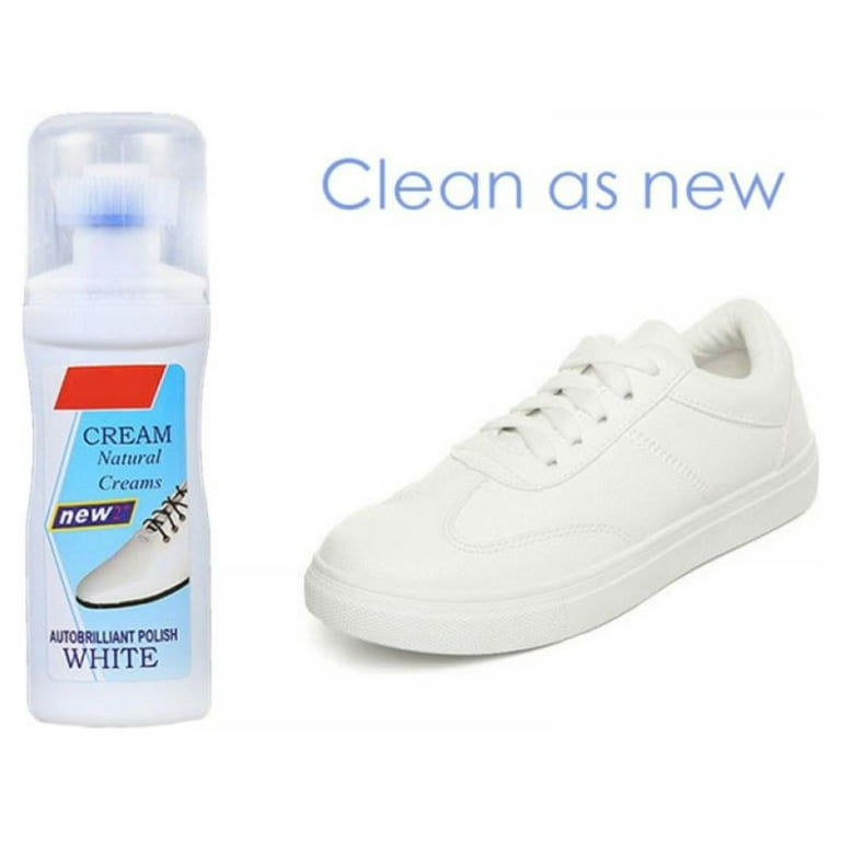 Crease Protect Max White - Premium Shoe Whitener - White Colour Restorer  For sneakers, canvas & leather shoes (Pack of 2) : : Fashion