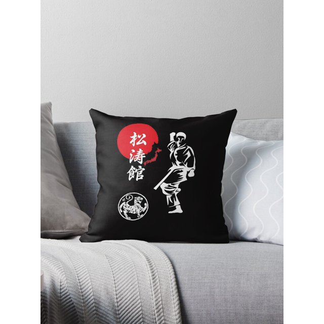 Amazing Shotokan Karate graphic displaying an advanced kata stance