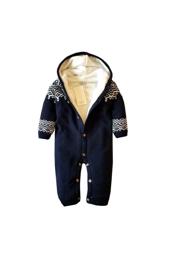 Thick winter Romper for boys| New Born Baby Romper | Winter Baby Romper | Autumn Winter Baby Boys and Girls Romper