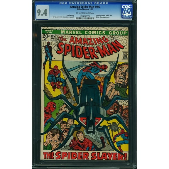Amazing Spider-Man #105 - CGC 9.4 Comic Book