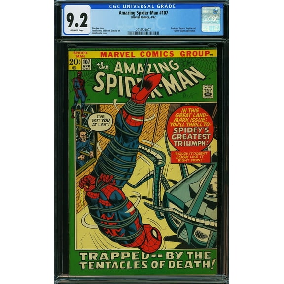 Amazing Spider-Man #107 - CGC 9.2 Comic Book