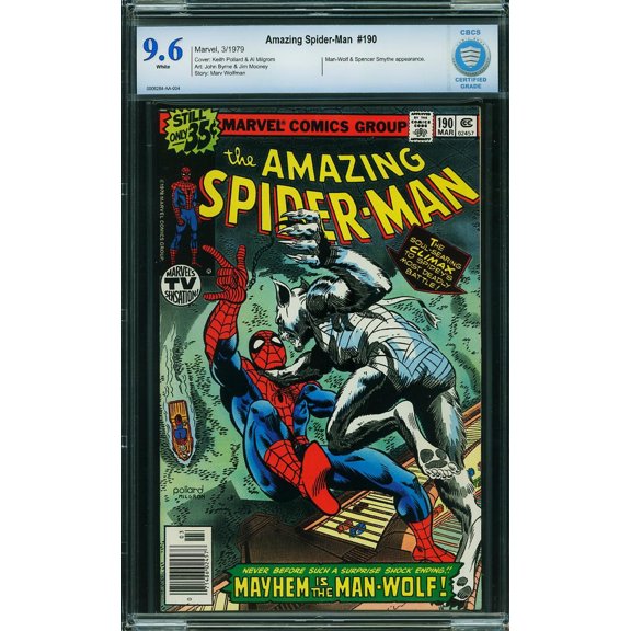 Amazing Spider-Man #190 - CBCS 9.6 Comic Book