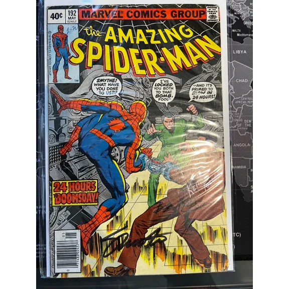 Amazing Spider-Man #192 Signed Jim Shooter, Keith Pollard, Bob McLeod