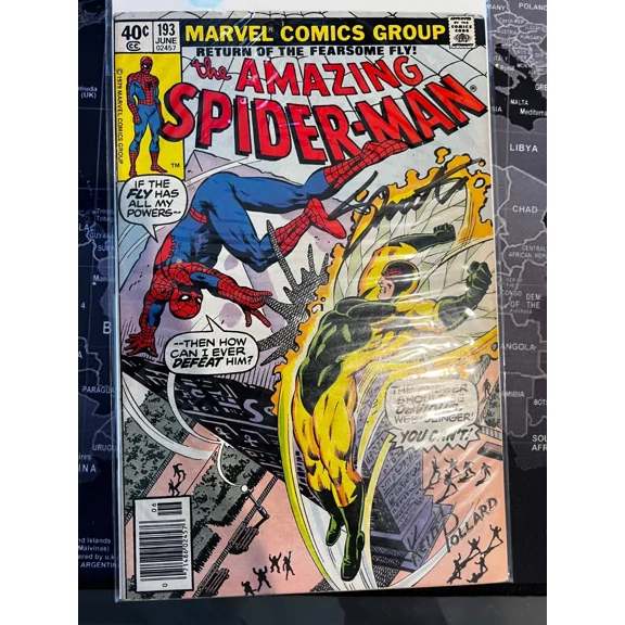 Amazing Spider-Man #193 Signed Jim Shooter, Keith Pollard
