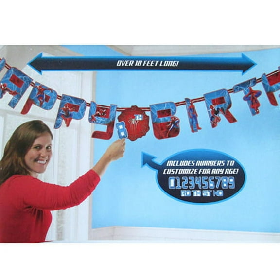Amazing Spider-Man 2 Jumbo Letter Banner Kit (1ct)