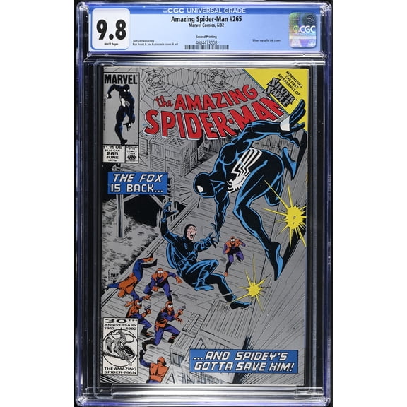 Amazing Spider-Man #265 - CGC 9.8 Comic Book