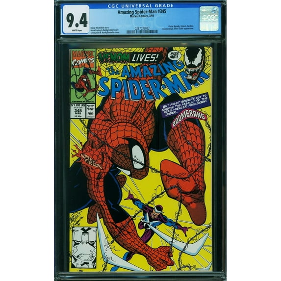 Amazing Spider-Man #345 - CGC 9.4 Comic Book