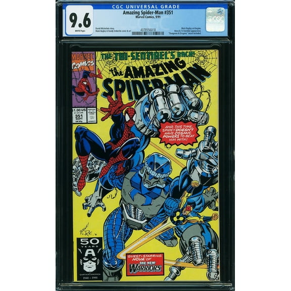 Amazing Spider-Man #351 - CGC 9.6 Comic Book