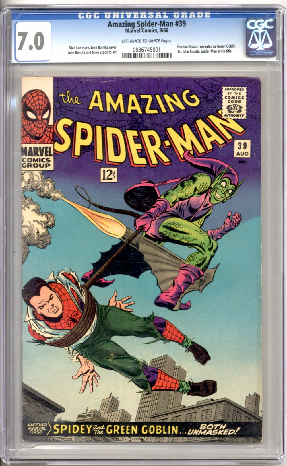 Amazing Spider-Man #39 - CGC 7 Comic Book