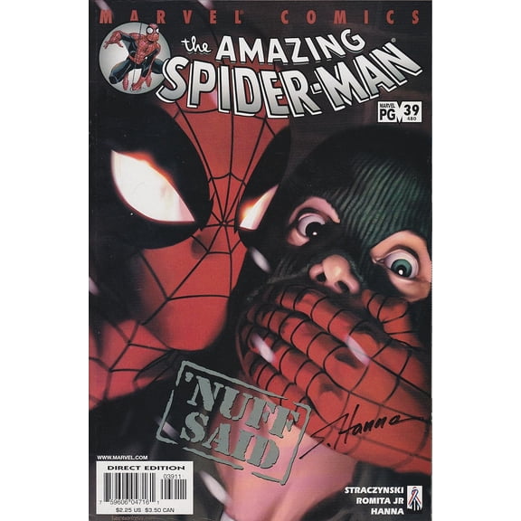 Amazing Spider-Man #39 Signed by Scott Hanna