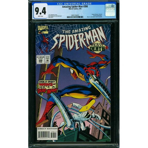 Amazing Spider-Man #398 - CGC 9.4 Comic Book