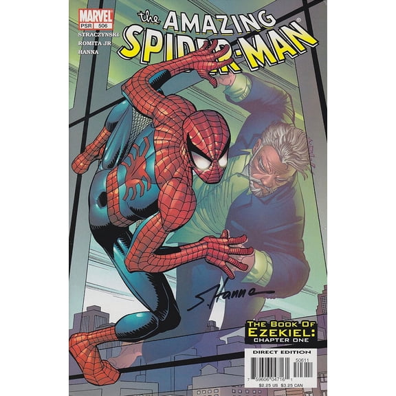 Amazing Spider-Man #506 Signed by Scott Hanna