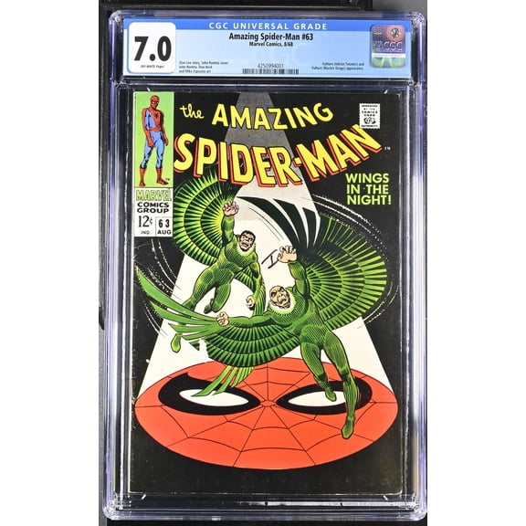 Amazing Spider-Man #63 - CGC 7 Comic Book
