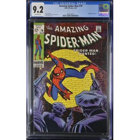 Amazing Spider-Man #70 CGC NM- 9.2 1st Vanessa Fisk Cameo! Stan Lee Script! Comic Book