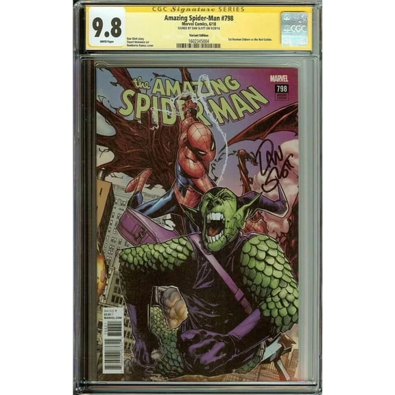 Amazing Spider-Man #798 CGC 9.8 Dan Slott 1st Norman Osborn Red Goblin