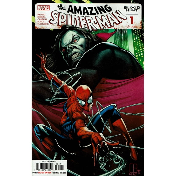 Amazing Spider-Man: Blood Hunt #1 VF ; Marvel Comic Book