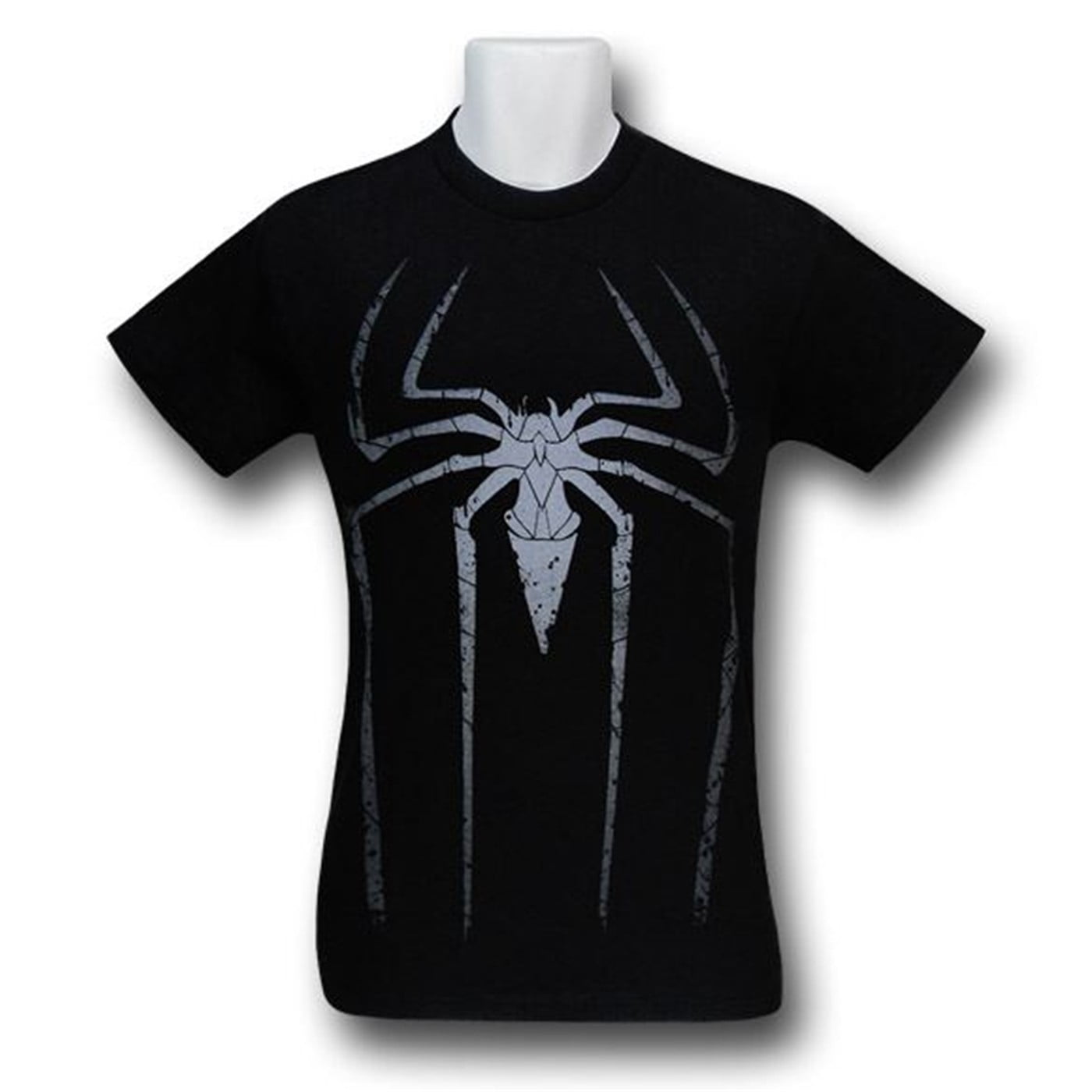 Amazing Movie Spider-Man Symbol XLarge Black T-Shirt-Men\'s