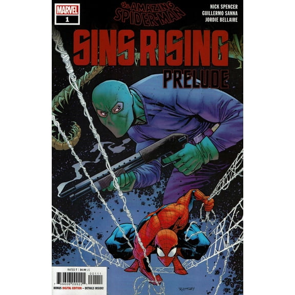 Amazing Spider-Man: Sins Rising Prelude #1 VF ; Marvel Comic Book