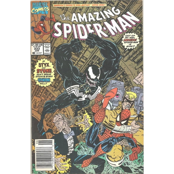 Amazing Spider-Man, The #333 (Newsstand) VF ; Marvel Comic Book