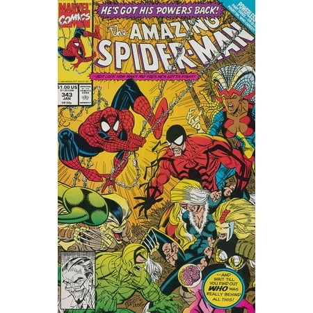 Amazing Spider-Man, The #343 VF ; Marvel Comic Book