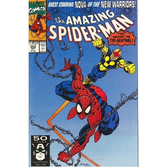 Amazing Spider-Man, The #352 VF ; Marvel Comic Book
