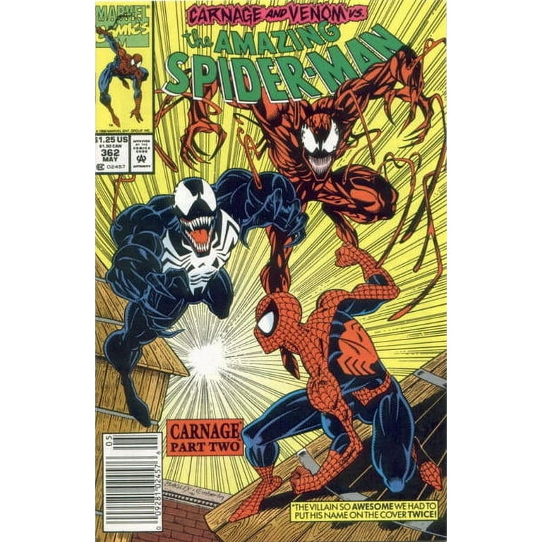 Amazing Spider-Man #362 Carnage Venom Bagley, Ready shops To Grade