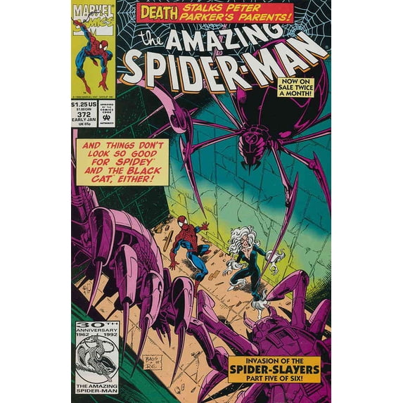 Amazing Spider-Man, The #372 VF ; Marvel Comic Book