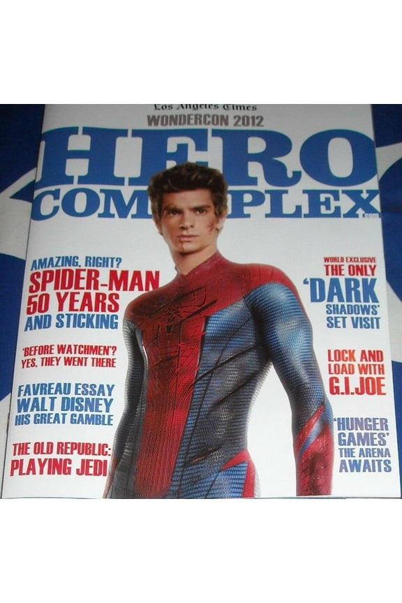 Amazing Spider-Man movie 2012 Wondercon Hero Complex LA Times magazine (Andrew Garfield)