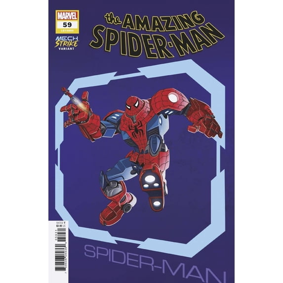 Amazing Spider-man #59 Castellani Avengers Mech Strike Var Marvel Comics Comic Book