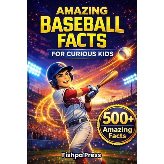 Amazing Sports Facts for Curious Kids Amazing Baseball Facts for Curious Kids: 500+ Fun, Fascinating & True Baseball Facts for Kids Ages 8-14, (Paperback)