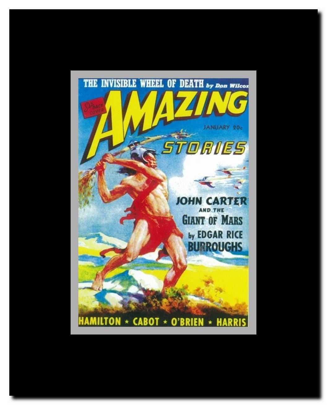 Amazing Stories (Pulp) Framed Movie Poster